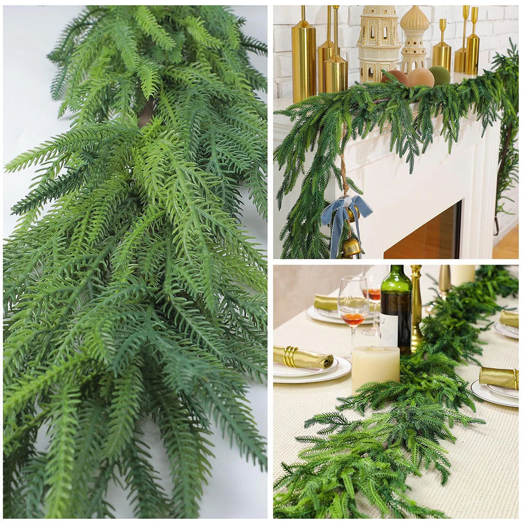 Evergreen Christmas Garland
