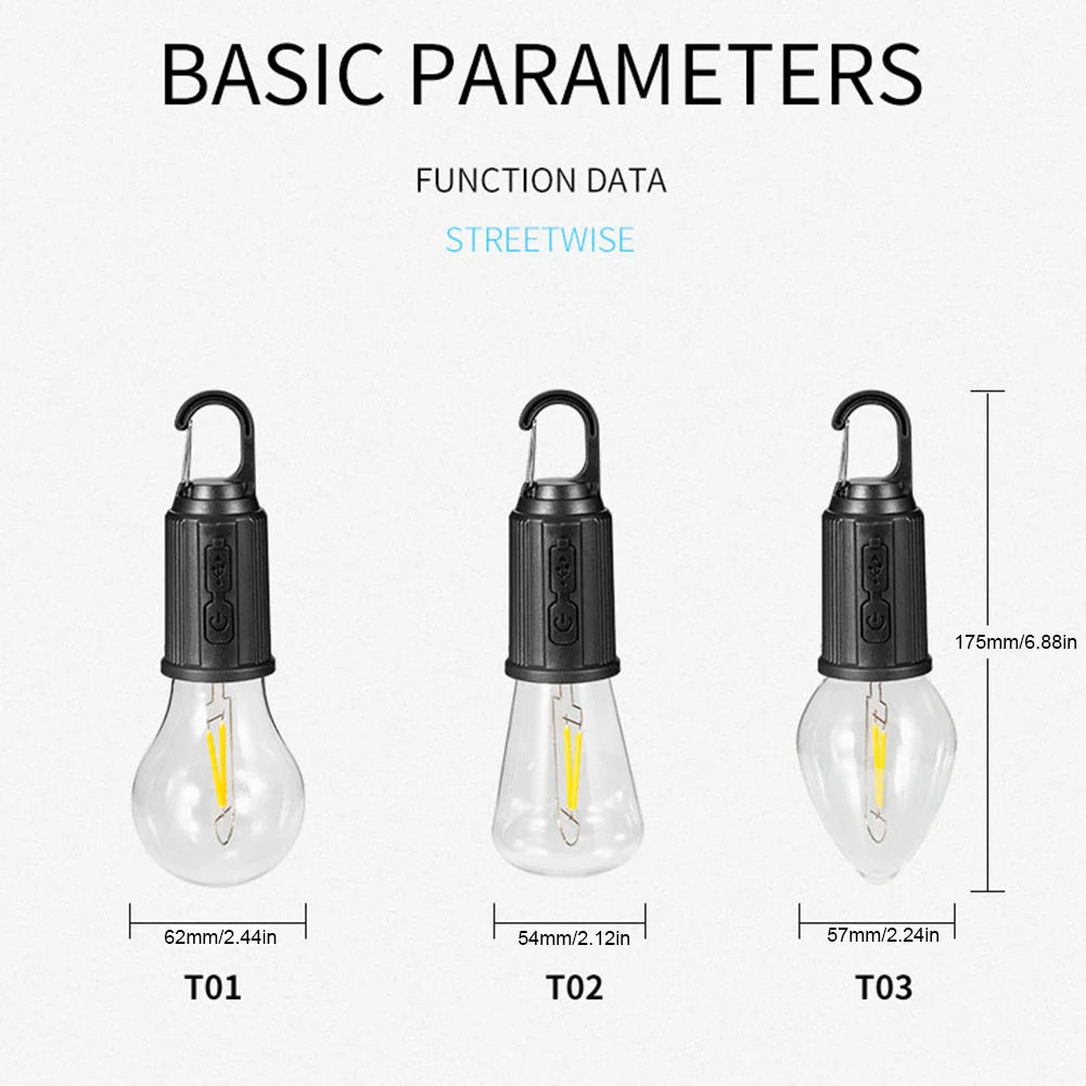 Portable Rechargeable Camping Led Light