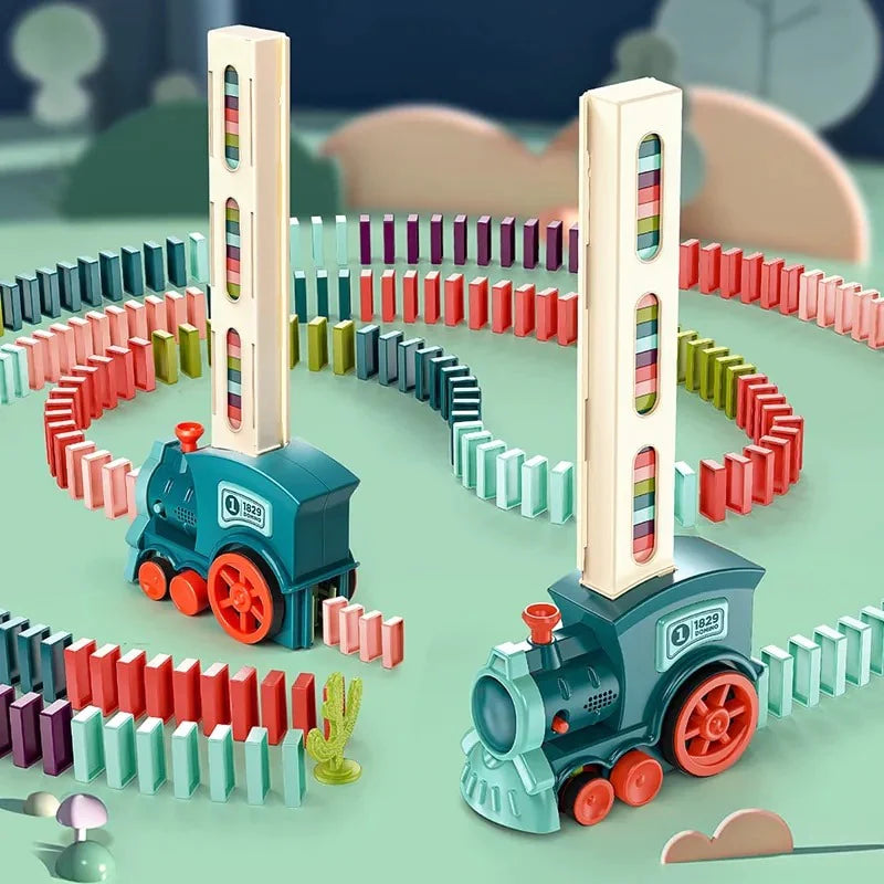 Automatic Domino Train