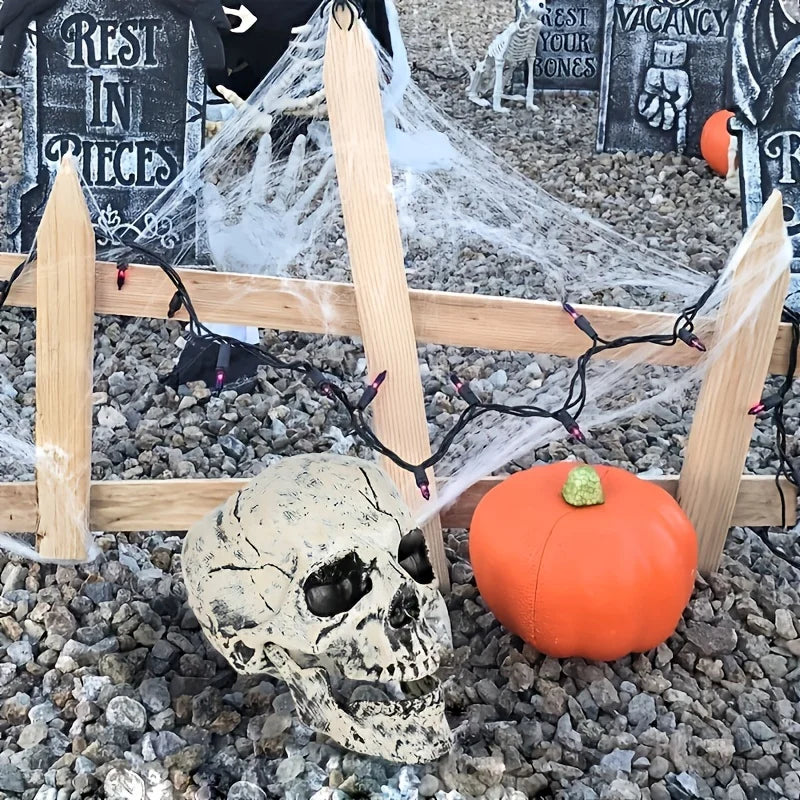 Spooky Skeleton Yard Decor