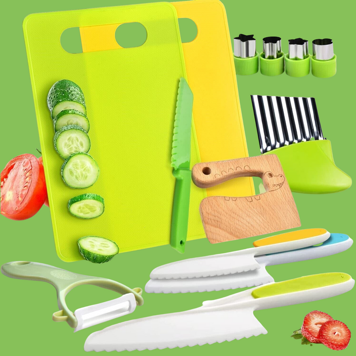 Safe & Fun Kids Cooking Set