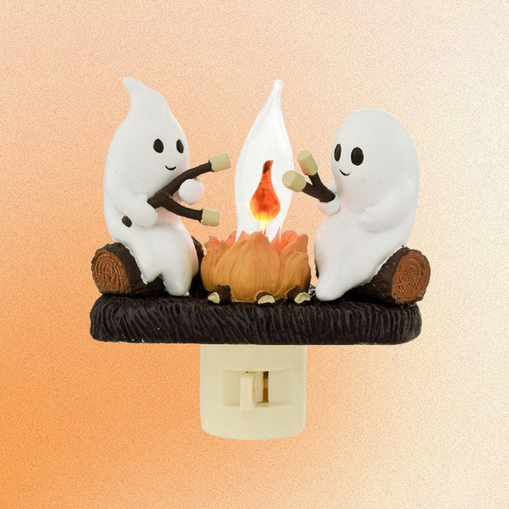 Ghost Campfire Nightlight