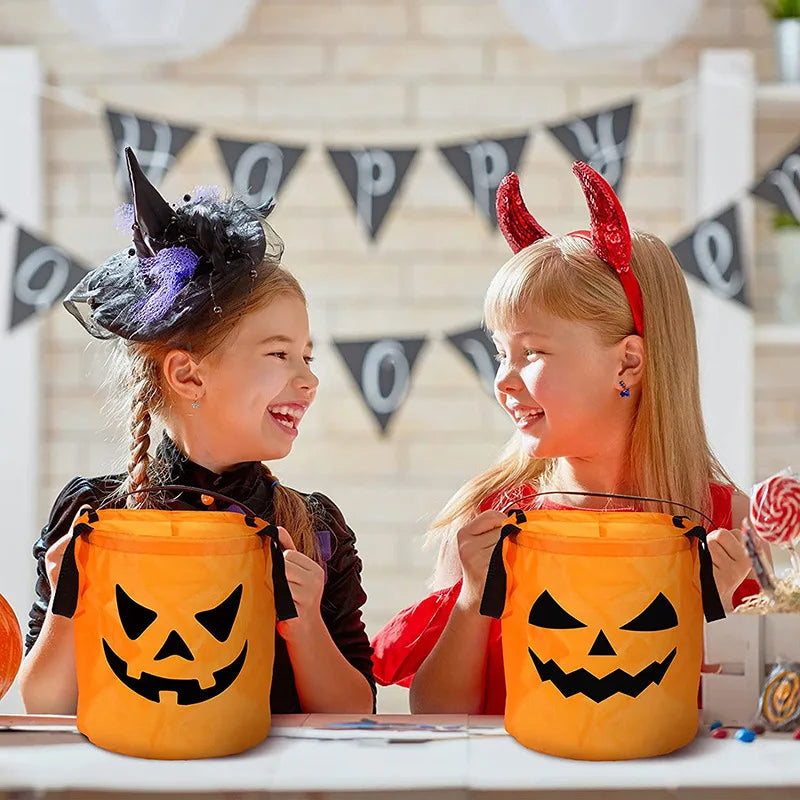 GlowLight Pumpkin Treat Basket