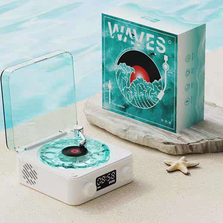 Waves Retro Bluetooth Record Player