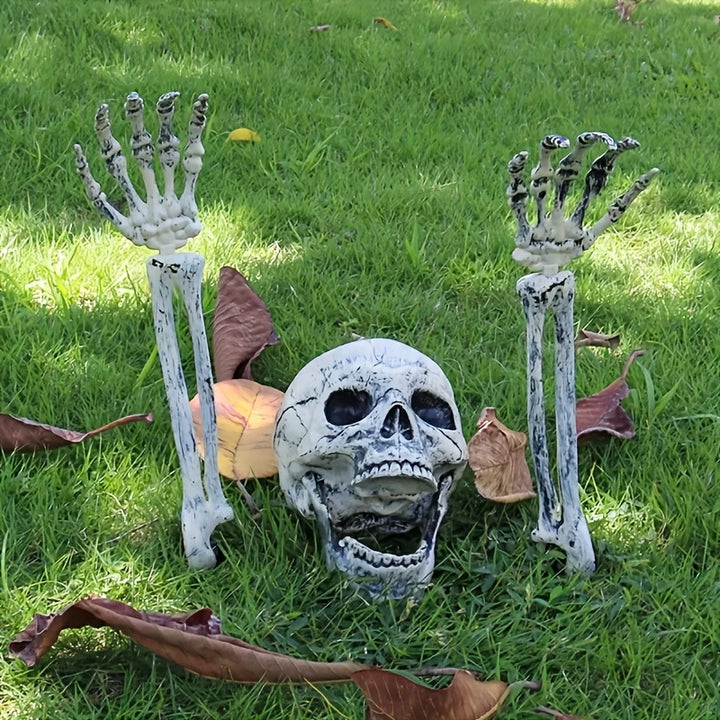 Spooky Skeleton Yard Decor