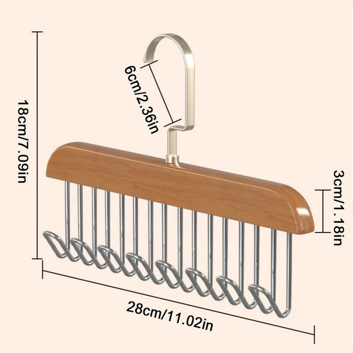 Solid Wood Closet Organizer