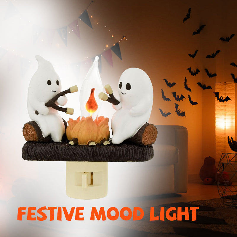 Ghost Campfire Nightlight