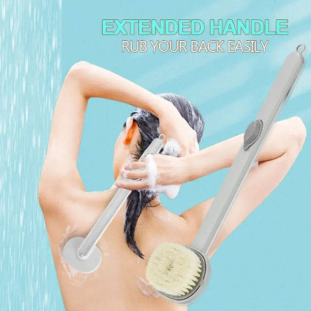 Ultimate Exfoliating ShowerBrush with Soap Dispenser