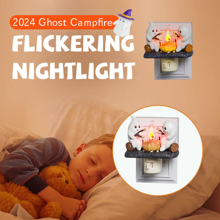 Ghost Campfire Nightlight