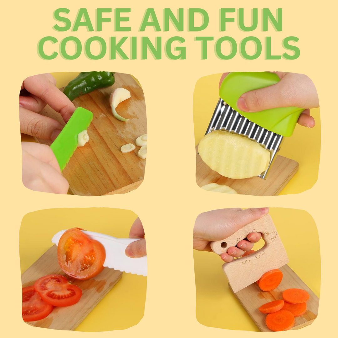 Safe & Fun Kids Cooking Set