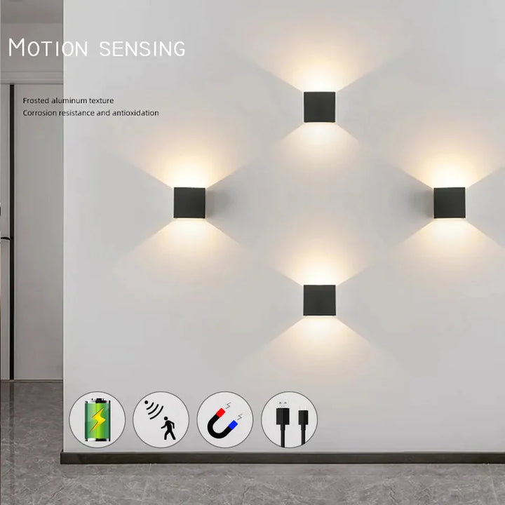 INTELLIGENT MOTION SENSOR WALL LAMP